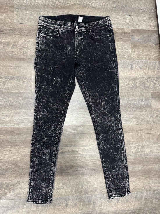 H&M Denim - H&M Black Acid-Wash Women’s Skinny Jeans